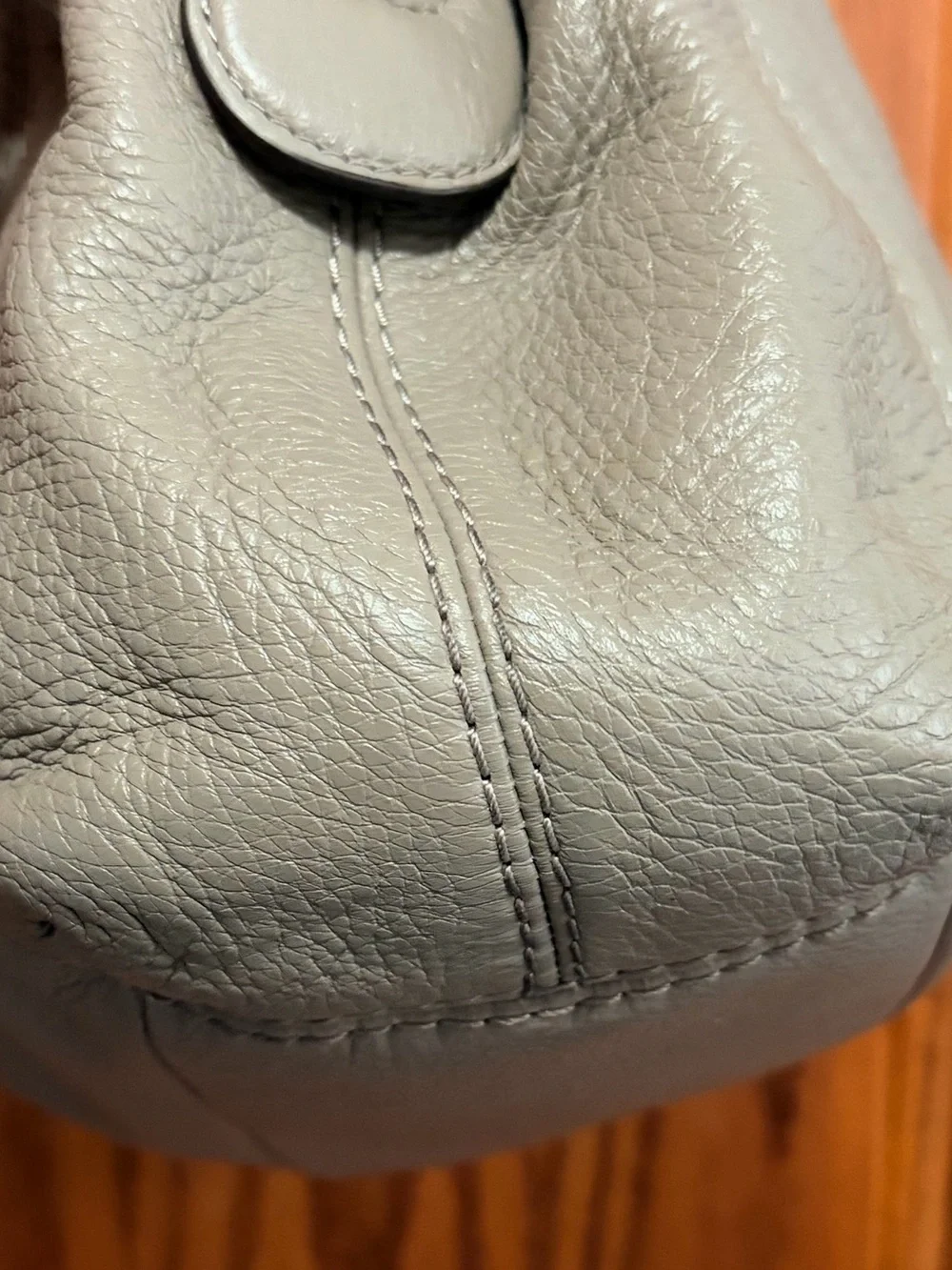 COACH Grey Lexy Shoulder Bag